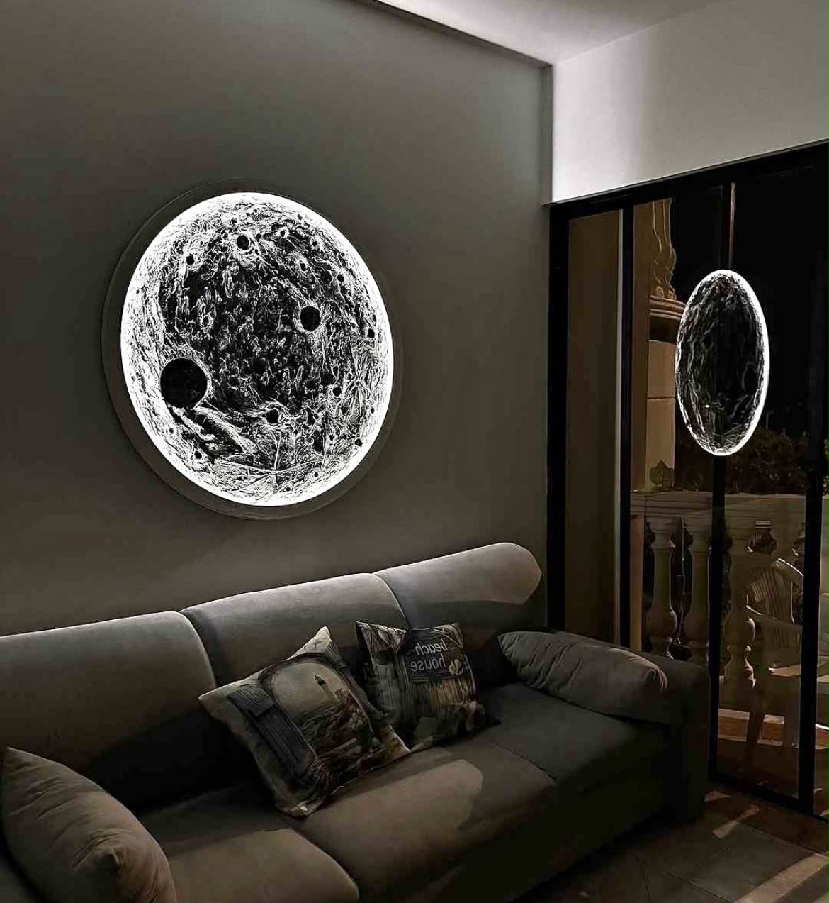 🌕 Lampe Lune 3D – Ambiance Magique
