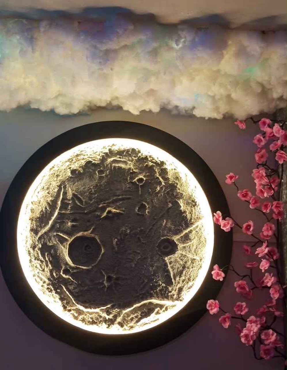 🌕 Lampe Lune 3D – Ambiance Magique