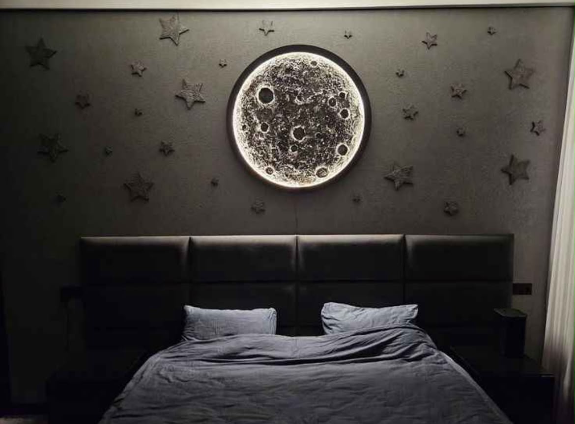 🌕 Lampe Lune 3D – Ambiance Magique