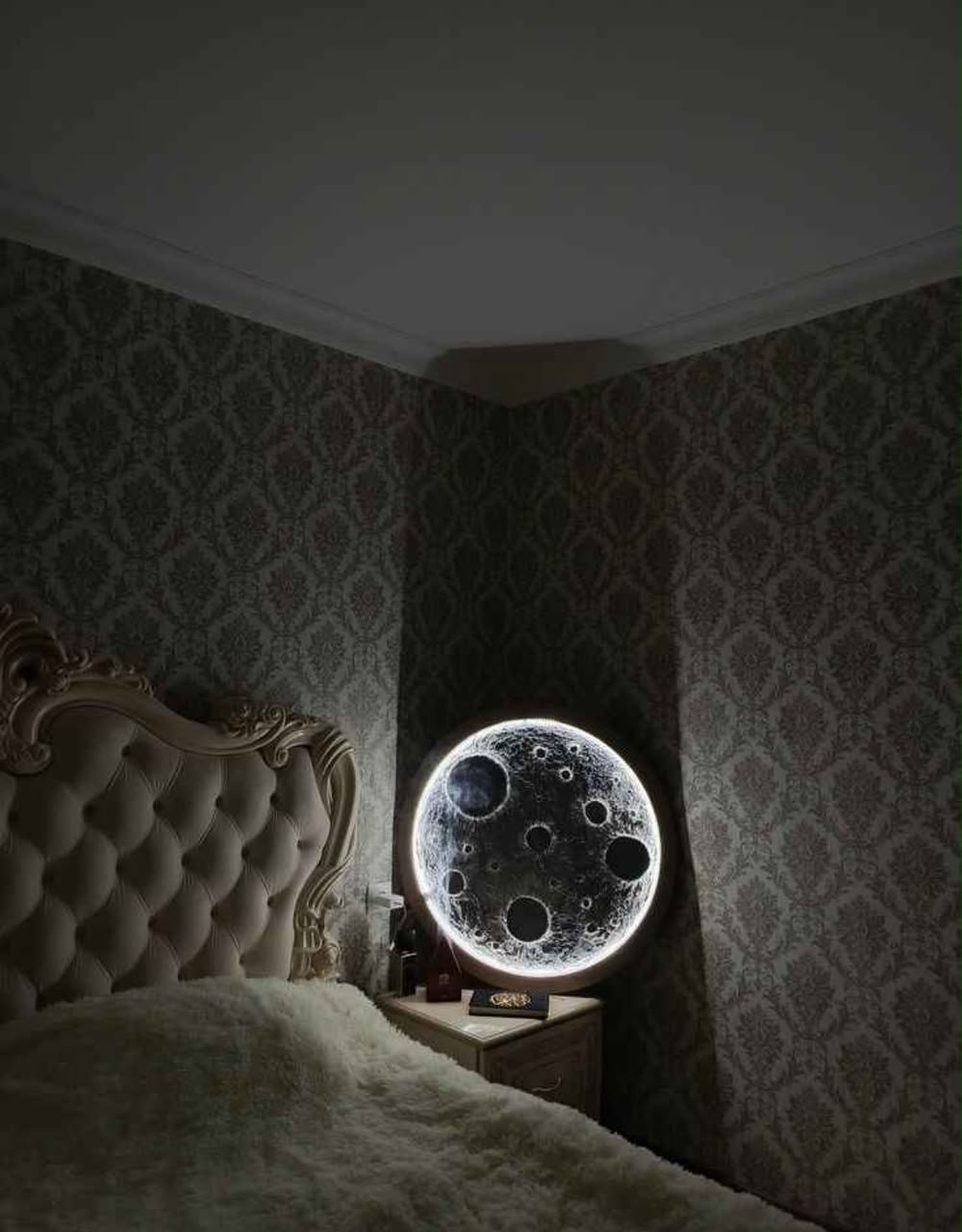 🌕 Lampe Lune 3D – Ambiance Magique